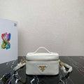 Prada 1BH202 Leather Mini Bag White - Default Title - View 1