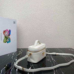 Prada 1BH202 Leather Mini Bag White - Default Title - View 3