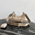Prada 1BH204 Prada Re-Edition 2005 Nylon Bag Apricot - luxibagsmall