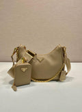 Prada Re-Edition 2005 Saffiano leather Bag 1BH204 in Apricot