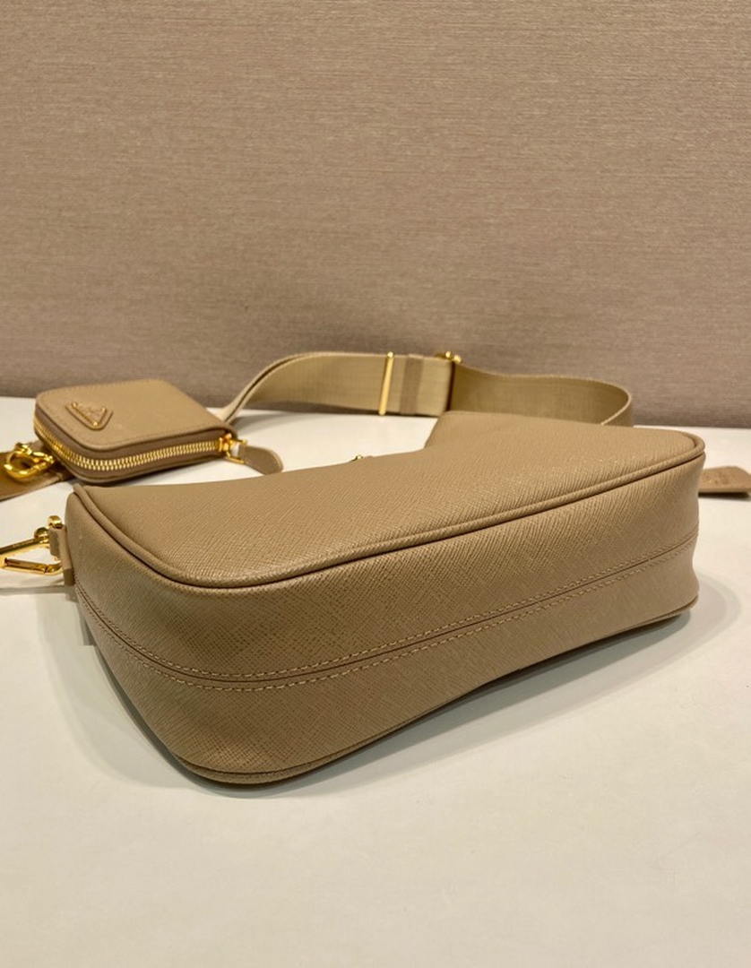Prada Re-Edition 2005 Saffiano leather Bag 1BH204 in Apricot