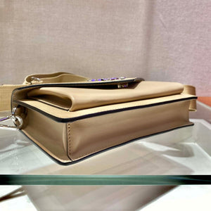 Prada 1BP020 Saffiano leather mini envelope bag Apricot - Default Title - View 5