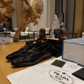 Prada 1D193N Patent Leather Loafers P67320 - 35 - View 1
