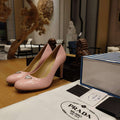 Prada 1D263N Patent Leather Pumps 95 mm Heel P67334 - 35 - View 1