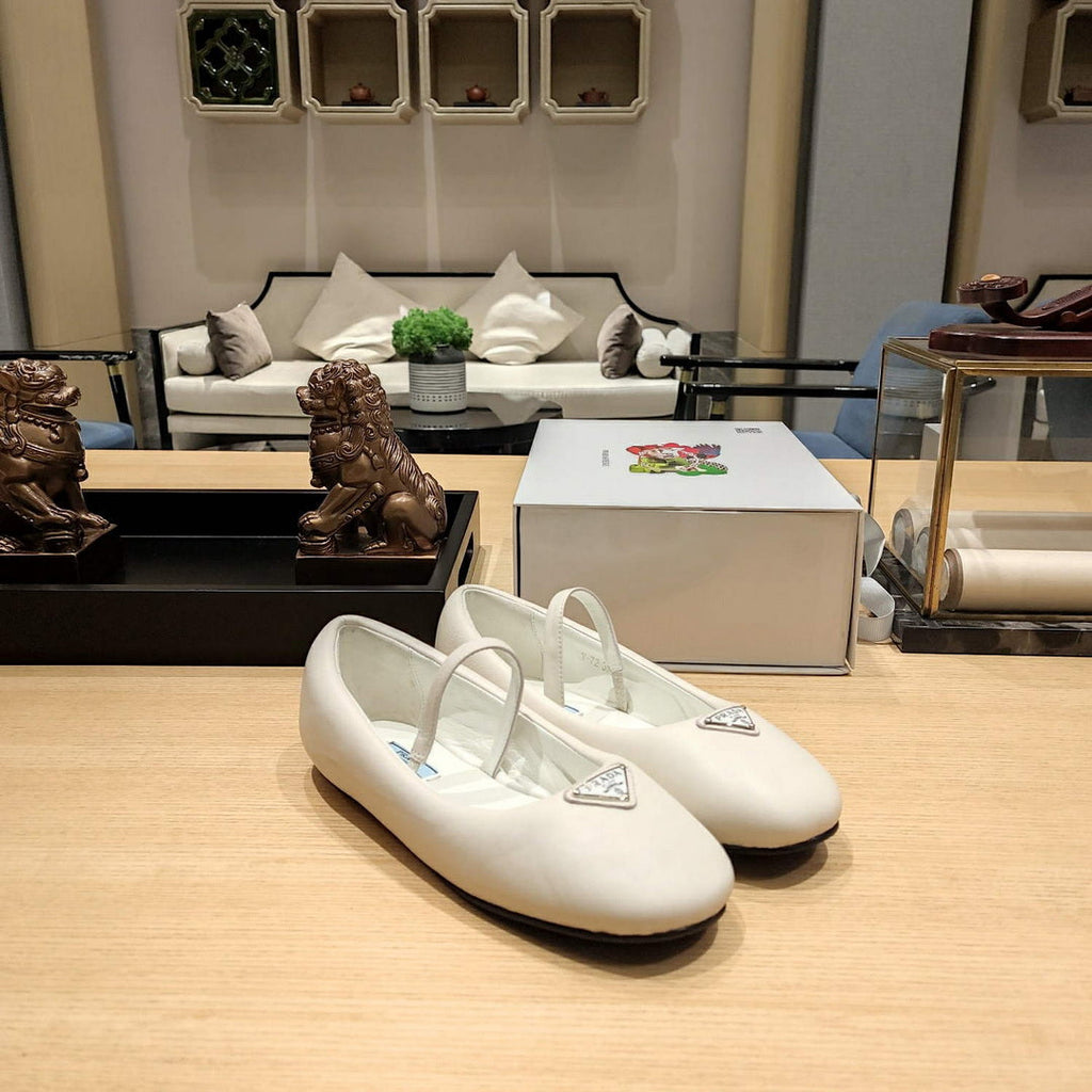 Prada 1F037N Soft padded nappa ballerinas P78552