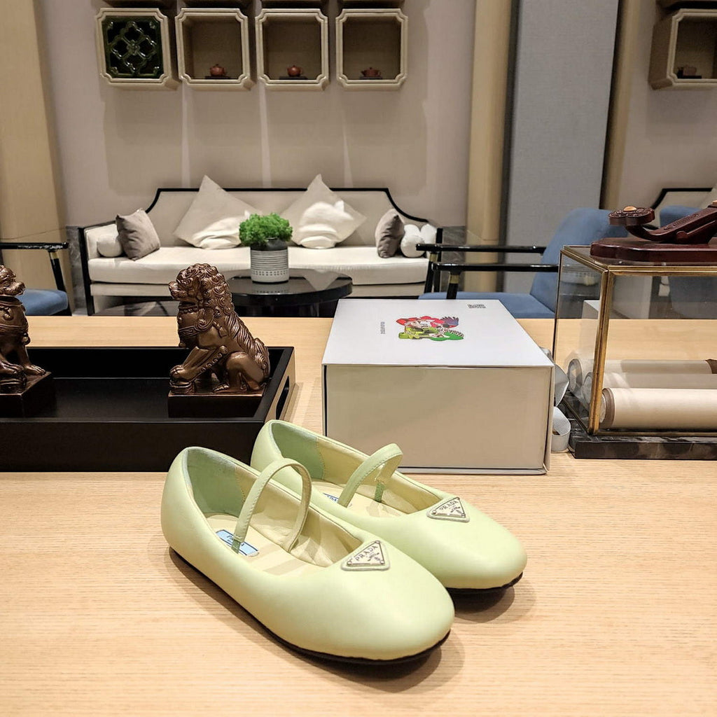 Prada 1F037N Soft padded nappa ballerinas P78553