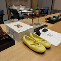 Prada 1F037N Soft padded nappa ballerinas P78555 - 35 - View 1