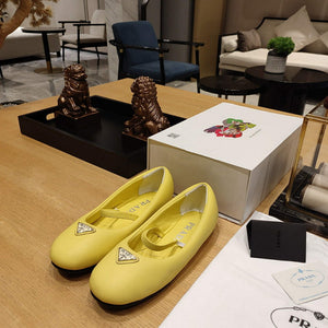 Prada 1F037N Soft padded nappa ballerinas P78555 - 35 - View 3