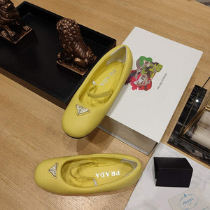 Prada 1F037N Soft padded nappa ballerinas P78555 - 35 - View 6