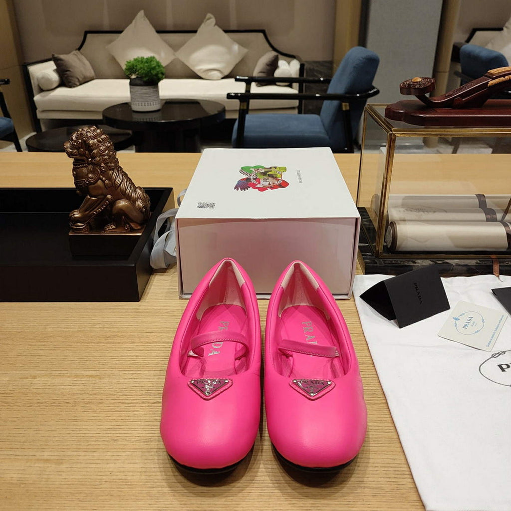 Prada 1F037N Soft padded nappa ballerinas P78556