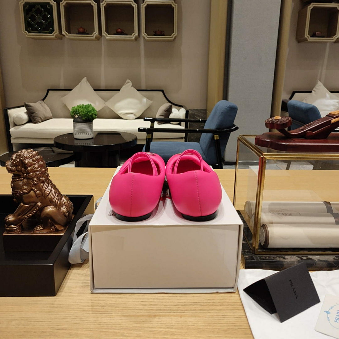 Prada 1F037N Soft padded nappa ballerinas P78556 - 35 - View 7