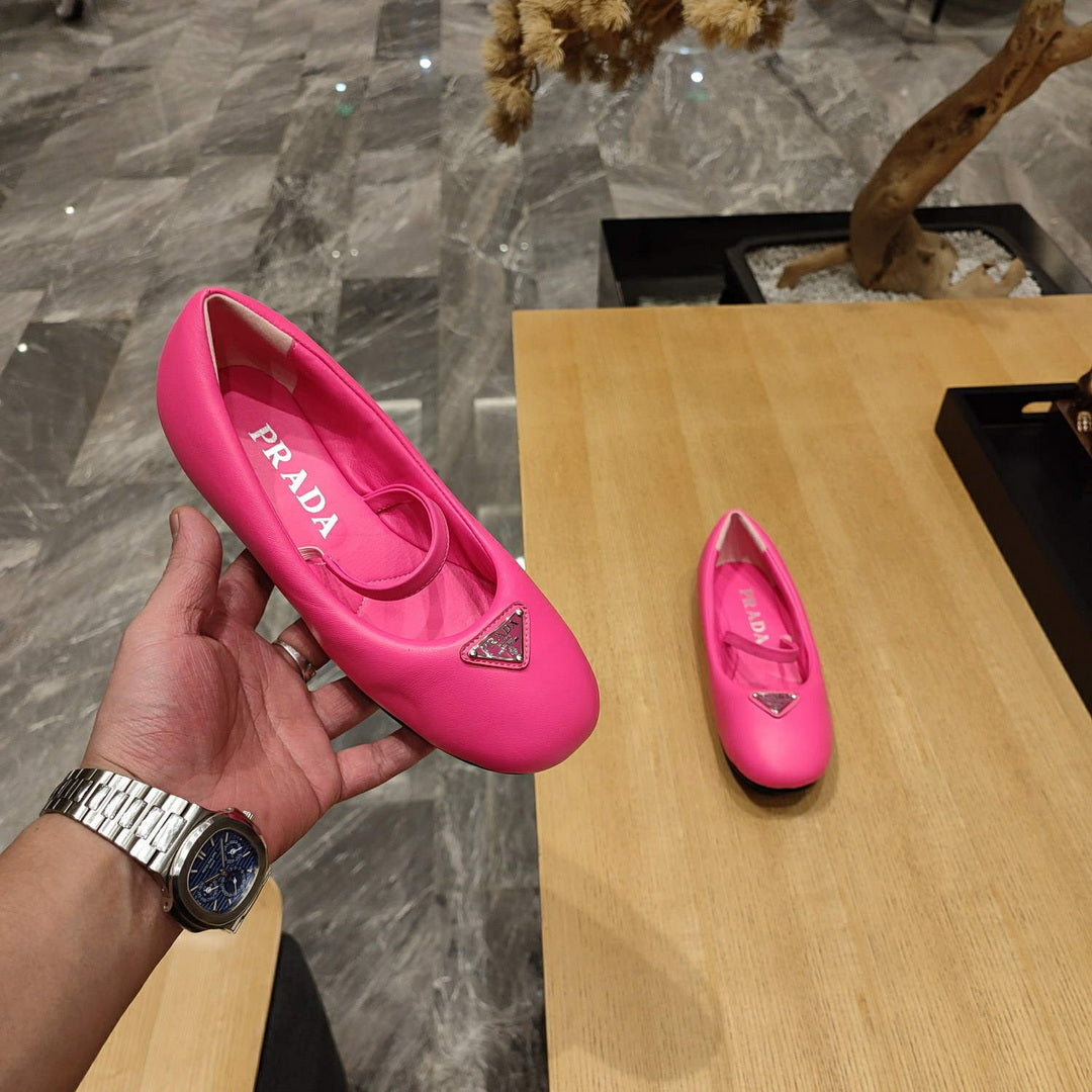 Prada 1F037N Soft padded nappa ballerinas P78556 - 35 - View 9