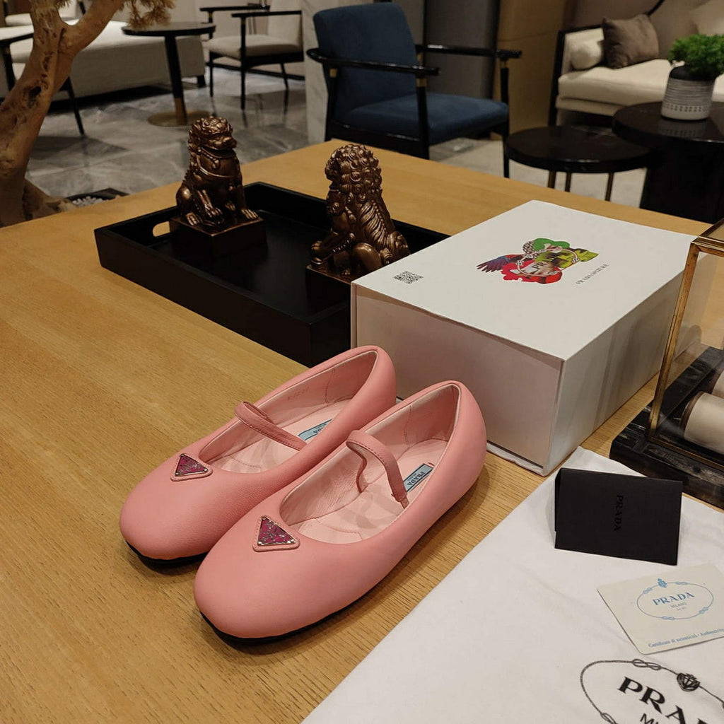 Prada 1F037N Soft padded nappa ballerinas P78557