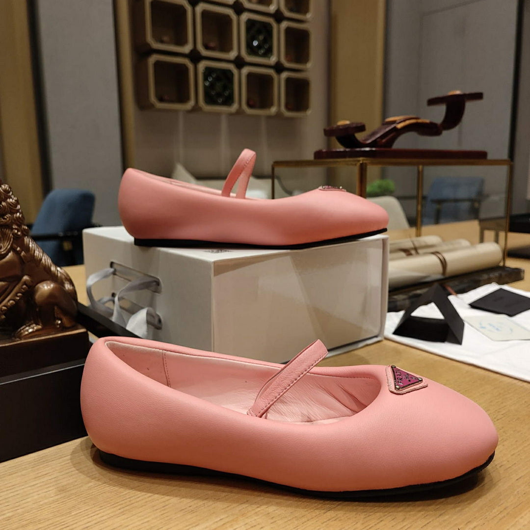 Prada 1F037N Soft padded nappa ballerinas P78557