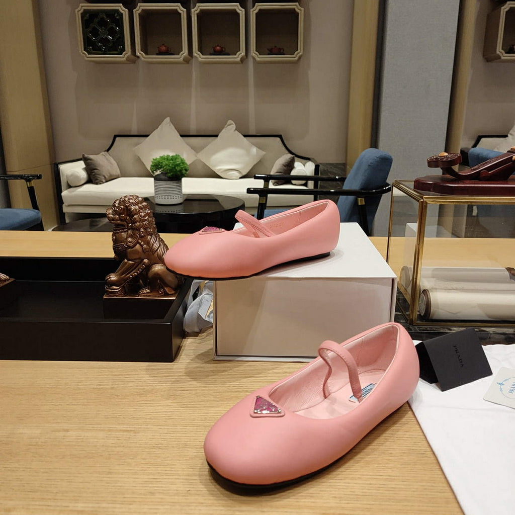 Prada 1F037N Soft padded nappa ballerinas P78557
