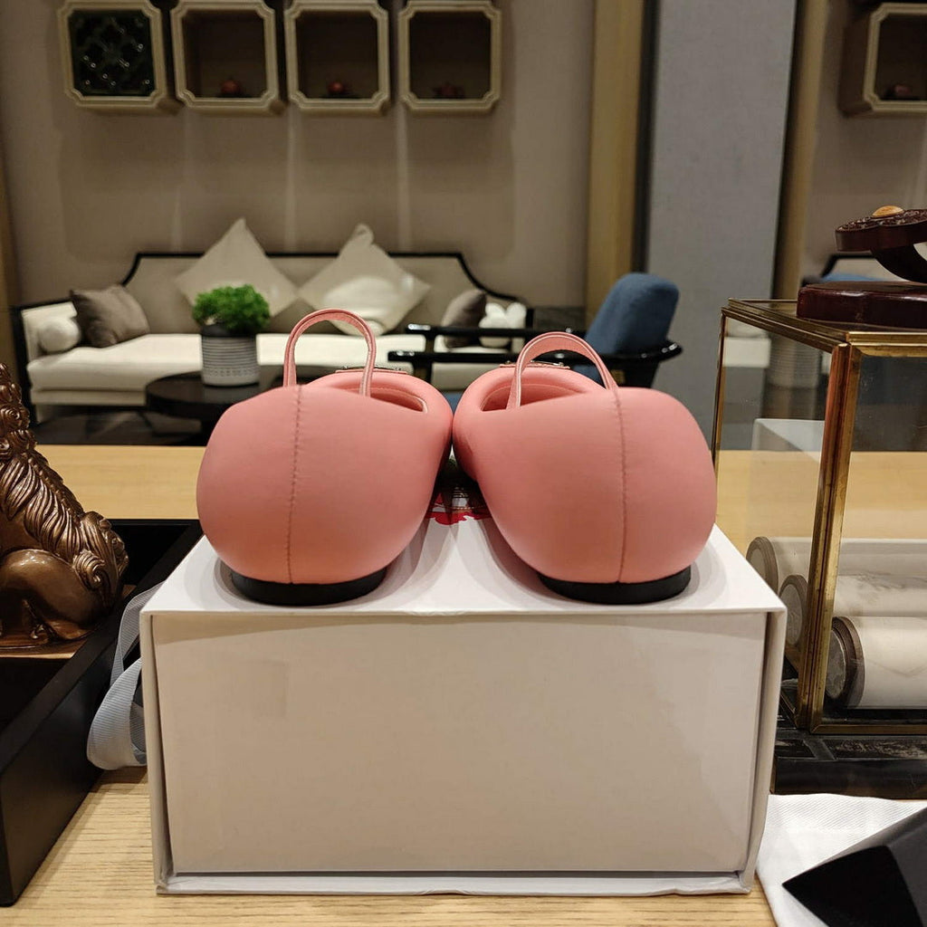 Prada 1F037N Soft padded nappa ballerinas P78557
