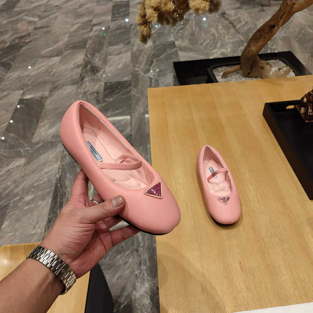 Prada 1F037N Soft padded nappa ballerinas P78557