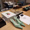 Prada 1I021N Satin slingbacks with crystals P78531 - 35 - View 1