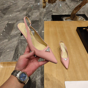 Prada 1I153N Patent-leather slingback pumps P78572 - 35 - View 9