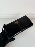 Prada 1MB051 Leather pouch Black