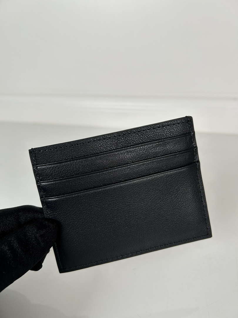Prada Leather card holder 1MC025 Black