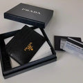 Prada 1MC025 Saffiano Leather card holder Prada logo