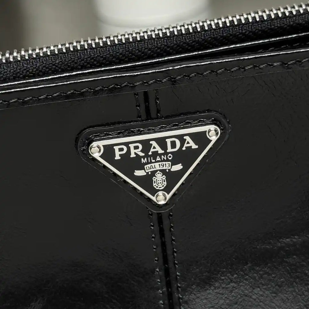 Prada 1ML050 Small leather wallet Black