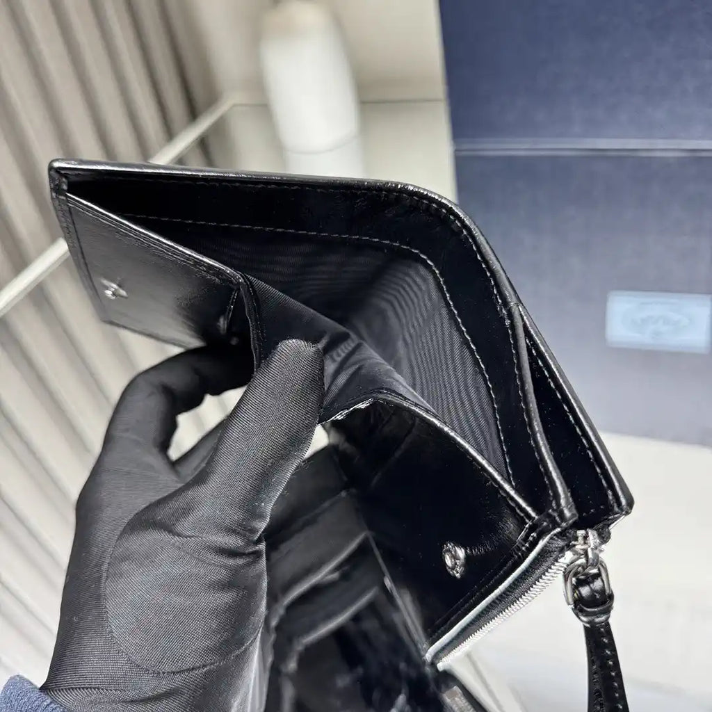Prada 1ML050 Small leather wallet Black