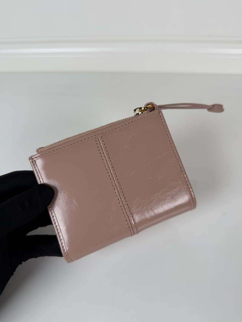 Prada 1ML050 Small leather wallet Light Pink