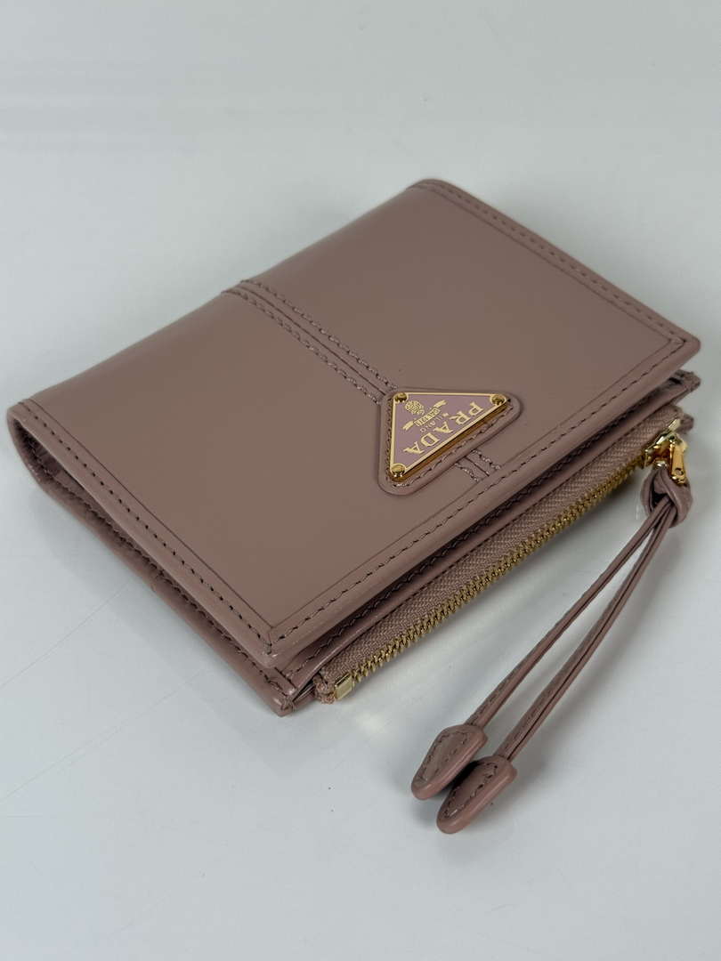 Prada 1ML050 Small leather wallet Light Pink