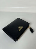 Prada 1ML050 Small Saffiano leather wallet Black