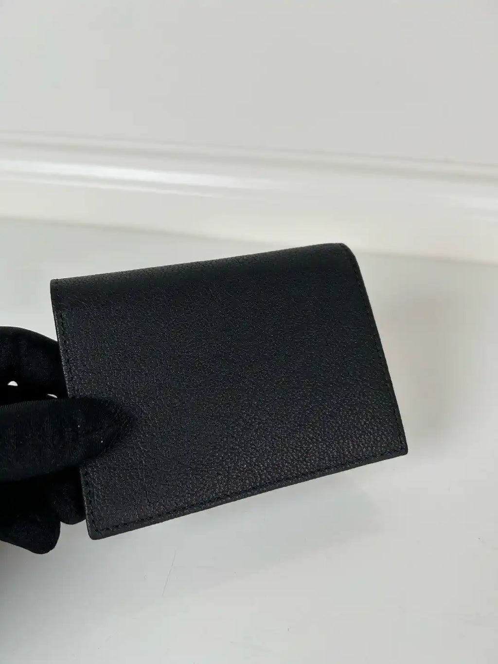 Prada 1MV204 Small Lambskin Leather Wallet Black