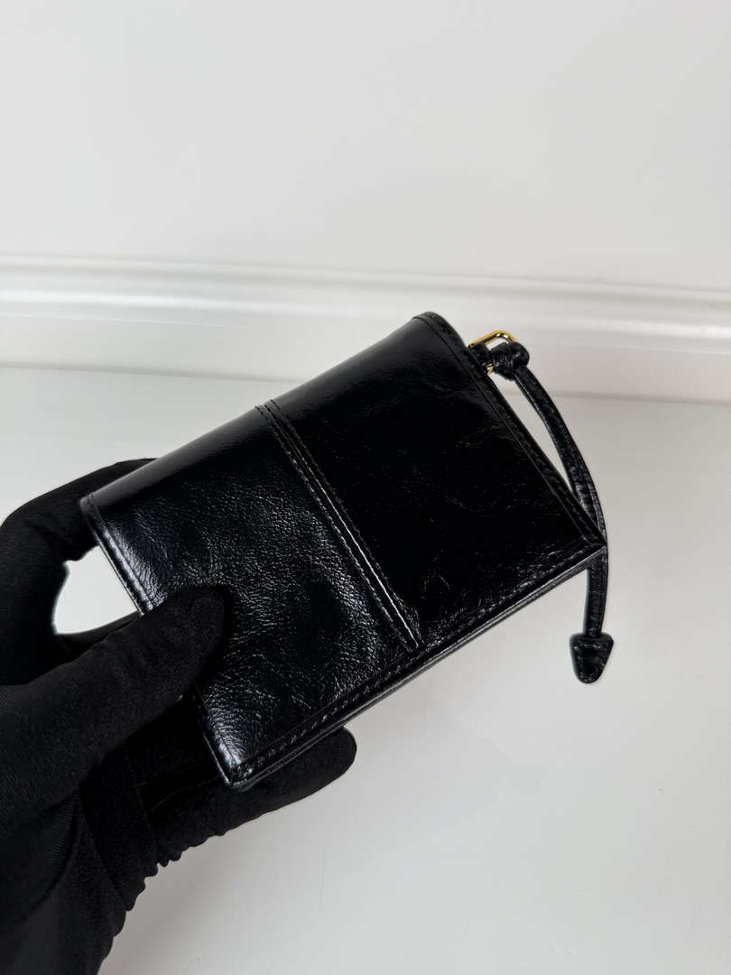 Prada 1MV204 Small Saffiano Leather Wallet Black