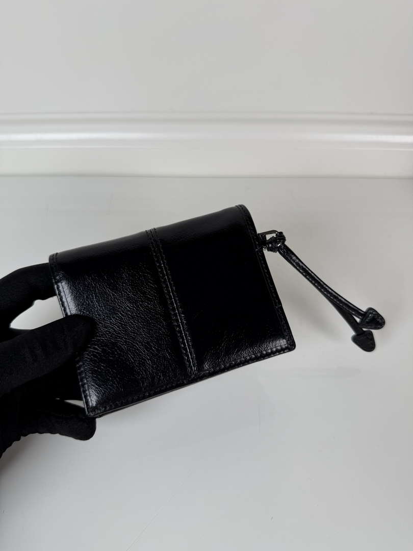 Prada 1MV204 Small Saffiano Leather Wallet Black