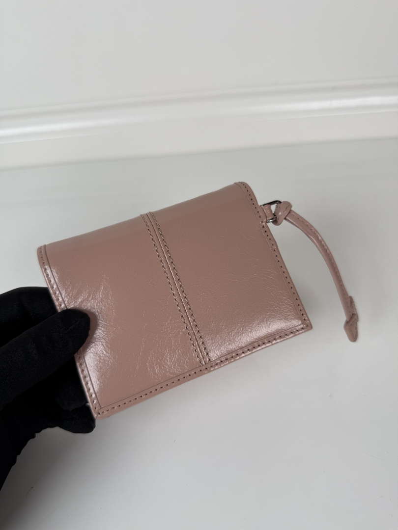 Prada 1MV204 Small Saffiano Leather Wallet light Pink