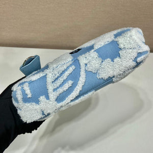 Prada 1NE515 Re-Edition 2000 embroidered drill mini bag blue white - Default Title - View 8