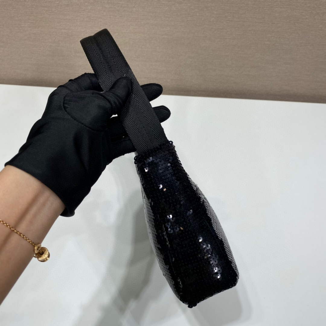 Prada 1NE515 Re-Edition 2000 Re-Nylon mini-bag Black - Default Title - View 5