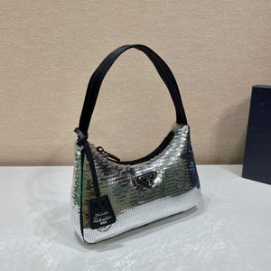Prada 1NE515 Re-Edition 2000 Re-Nylon mini-bag Silver - Default Title - View 2