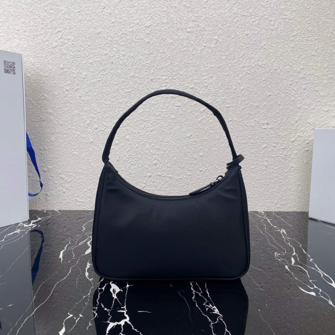 Prada 1NE515 Re-Nylon Re-Edition 2000 mini-bag black red