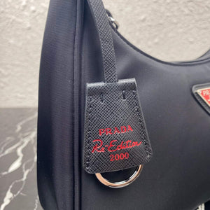 Prada 1NE515 Re-Nylon Re-Edition 2000 mini-bag black red - Default Title - View 6