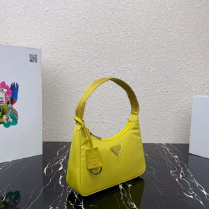 Prada 1NE515 Re-Nylon Re-Edition 2000 mini-bag Lemon Yellow - Default Title - View 3