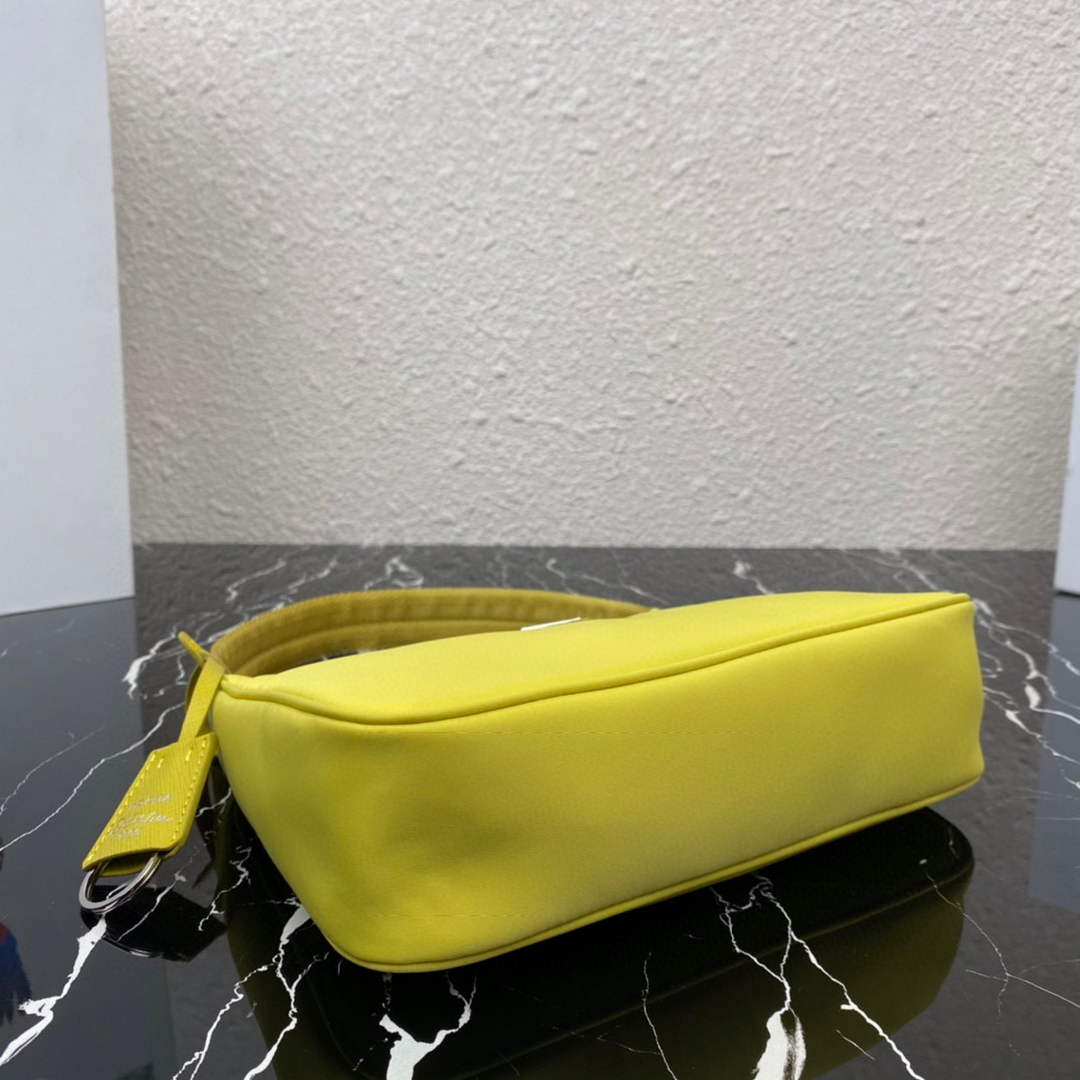 Prada 1NE515 Re-Nylon Re-Edition 2000 mini-bag Lemon Yellow - Default Title - View 4