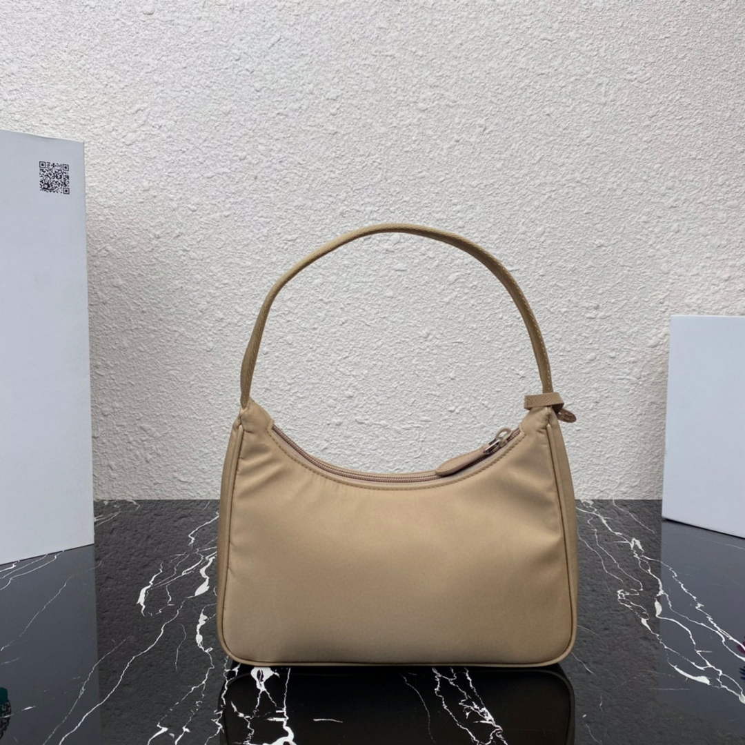 Prada 1NE515 Re-Nylon Re-Edition 2000 mini-bag Dark Apricot - Default Title - View 2
