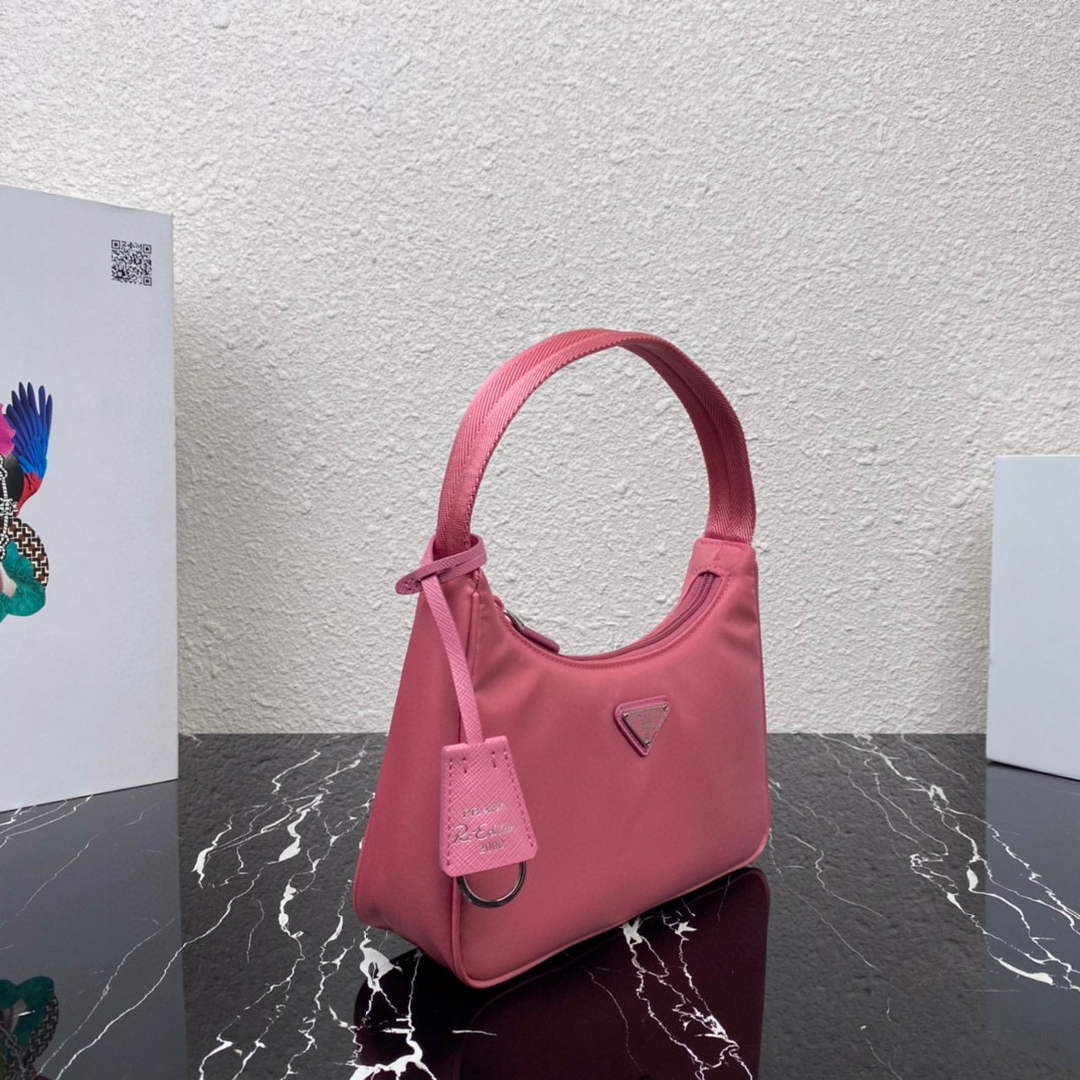 Prada 1NE515 Re-Nylon Re-Edition 2000 mini-bag Pink - Default Title - View 3