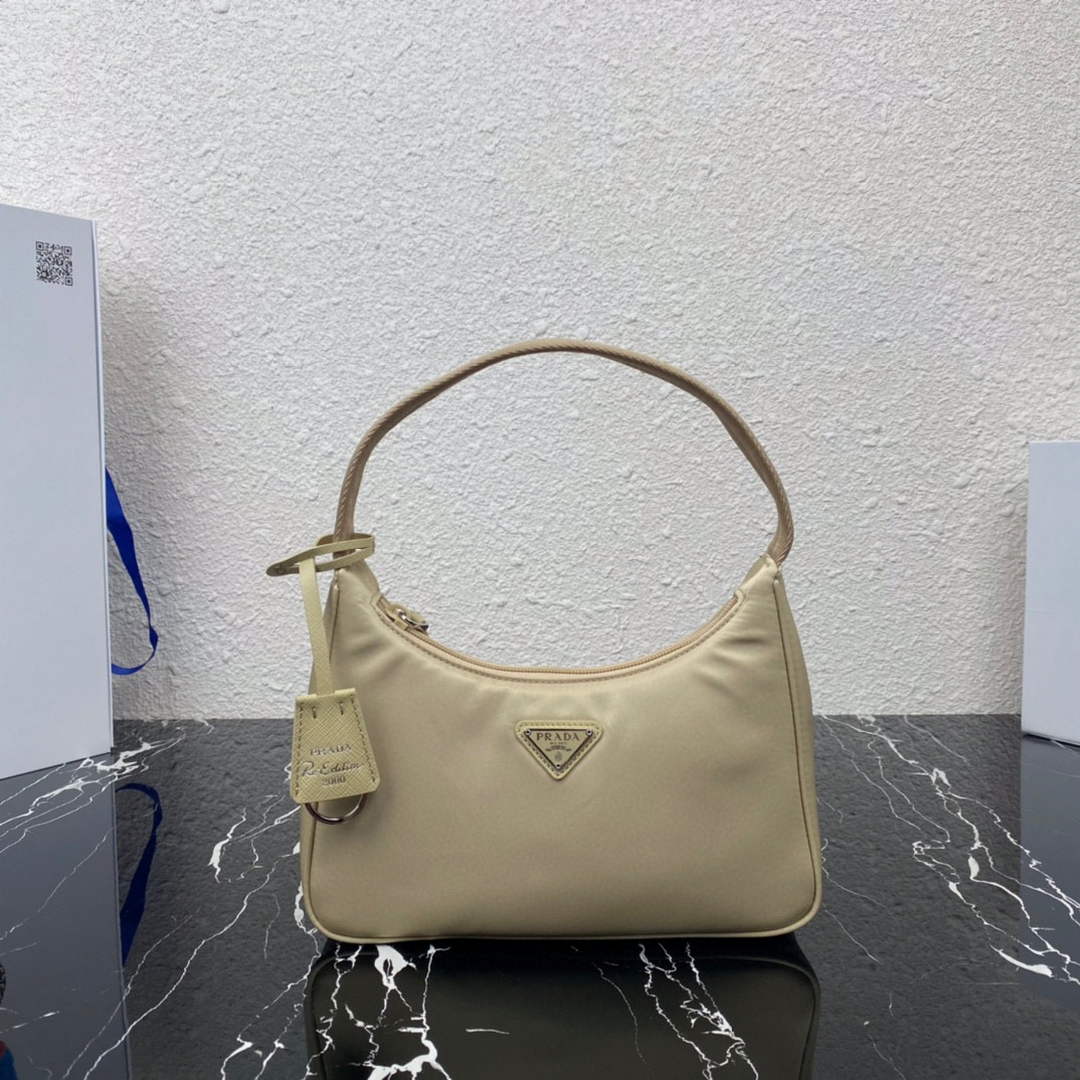 Prada 1NE515 Re-Nylon Re-Edition 2000 mini-bag Apricot - Default Title - View 4