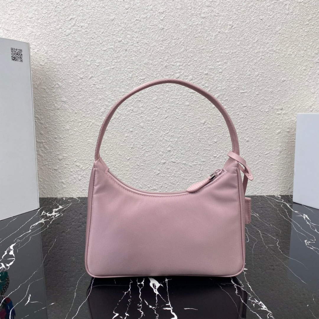 Prada 1NE515 Re-Nylon Re-Edition 2000 mini-bag Light Pink - Default Title - View 2