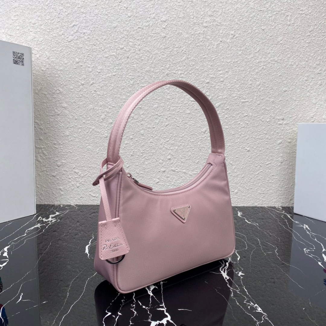 Prada 1NE515 Re-Nylon Re-Edition 2000 mini-bag Light Pink - Default Title - View 3