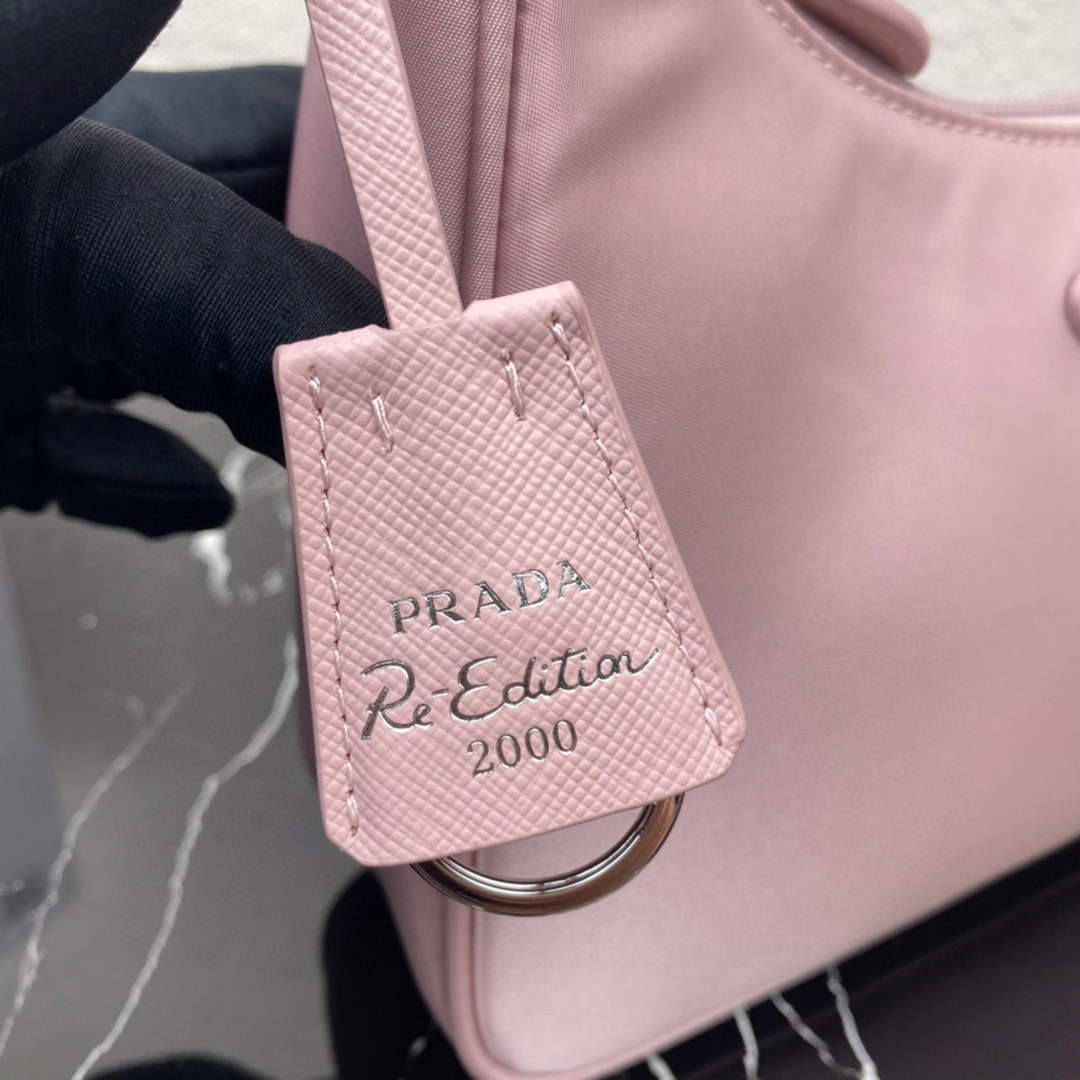 Prada 1NE515 Re-Nylon Re-Edition 2000 mini-bag Light Pink - Default Title - View 5