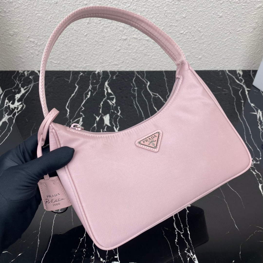Prada 1NE515 Re-Nylon Re-Edition 2000 mini-bag Light Pink - Default Title - View 7