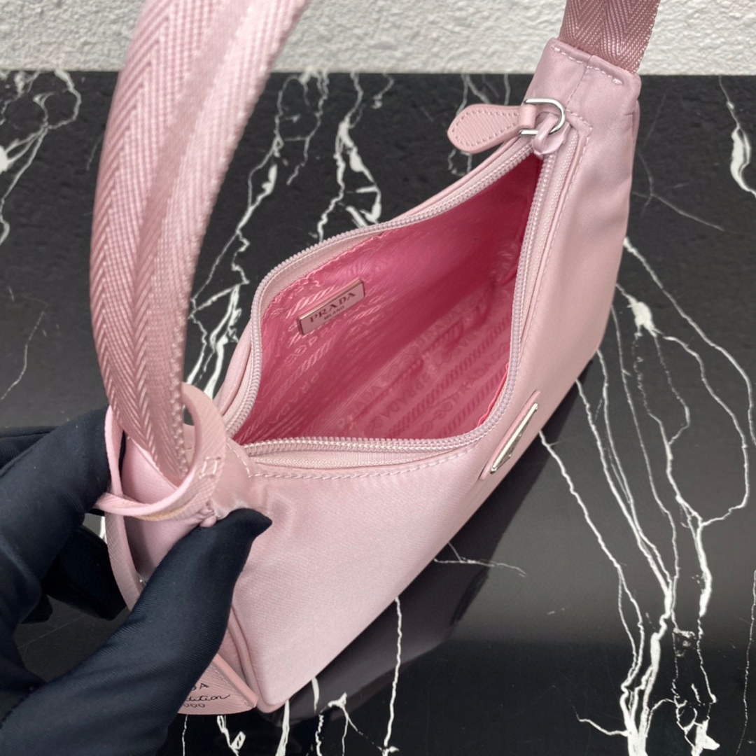 Prada 1NE515 Re-Nylon Re-Edition 2000 mini-bag Light Pink - Default Title - View 8